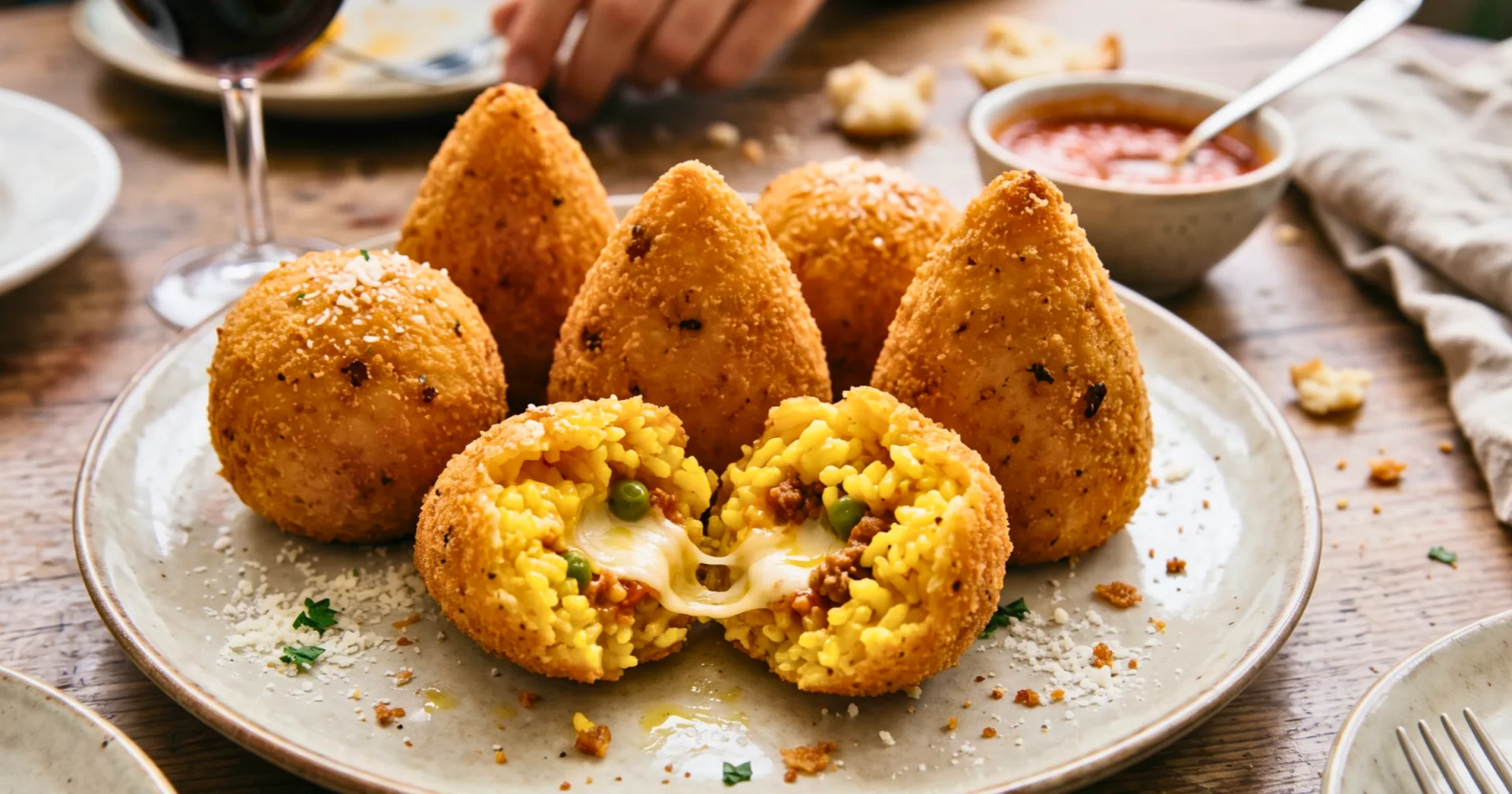 Saffron Arancini