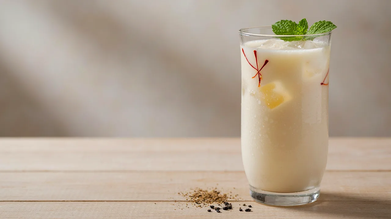 Kesar Buttermilk (Saffron Chaas) Recipe