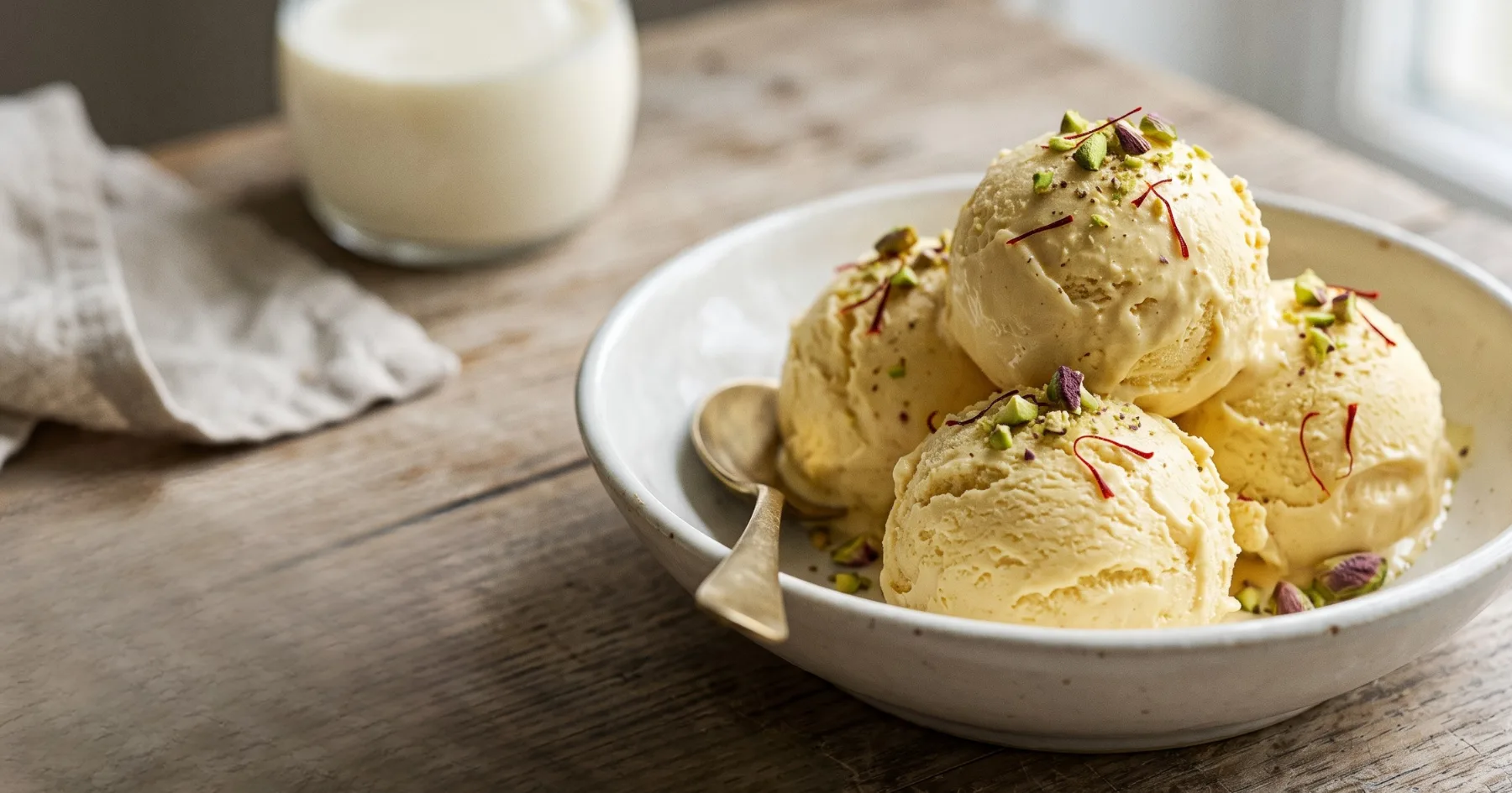 Saffron Ice Cream Recipe