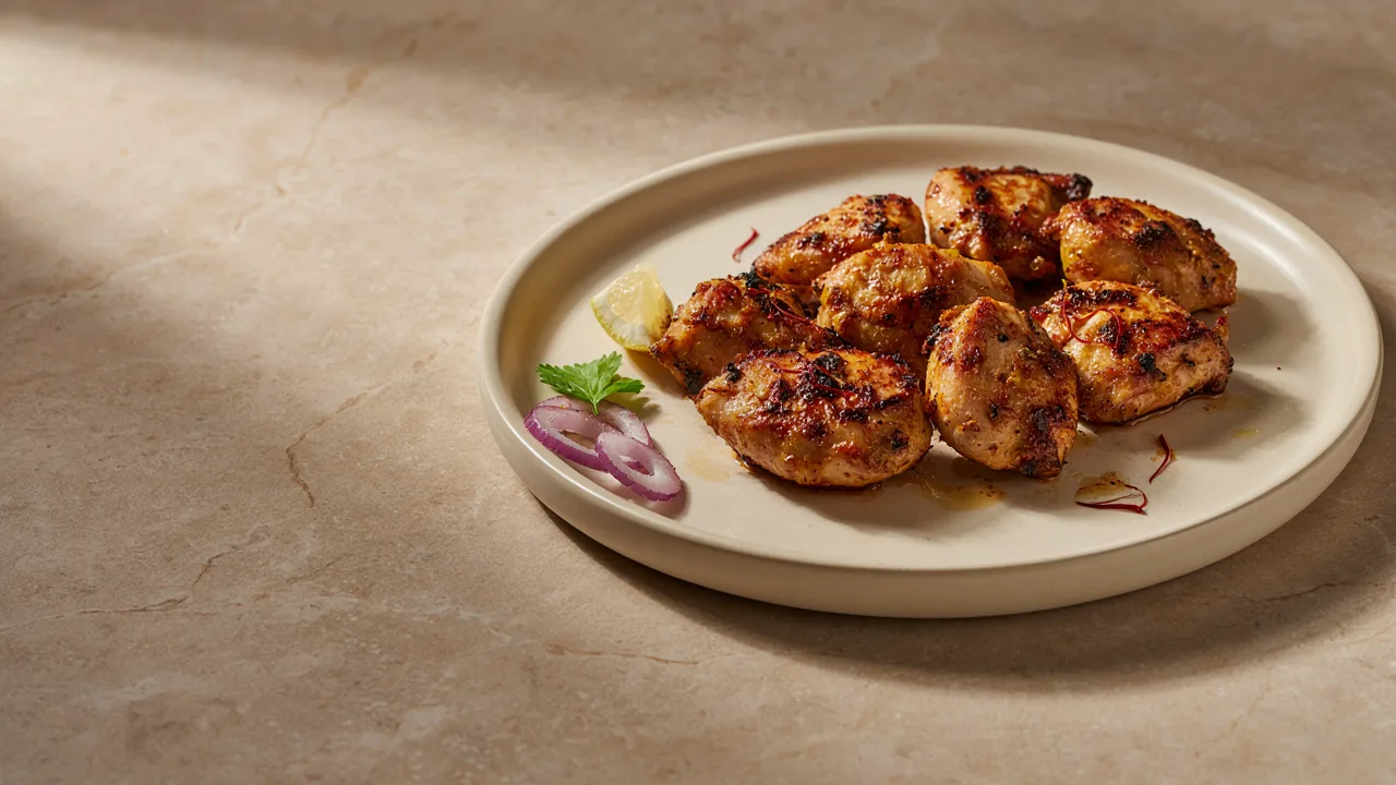 Saffron Chicken Tikka Recipe