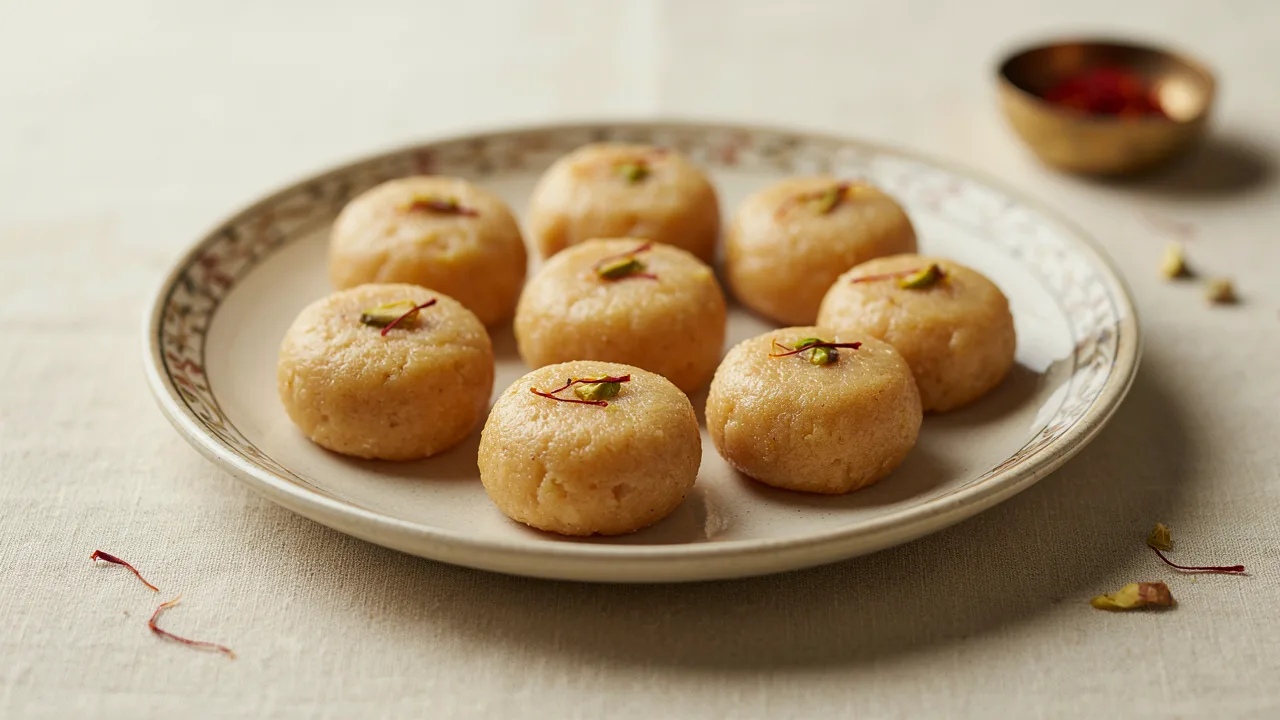 Saffron Peda Recipe