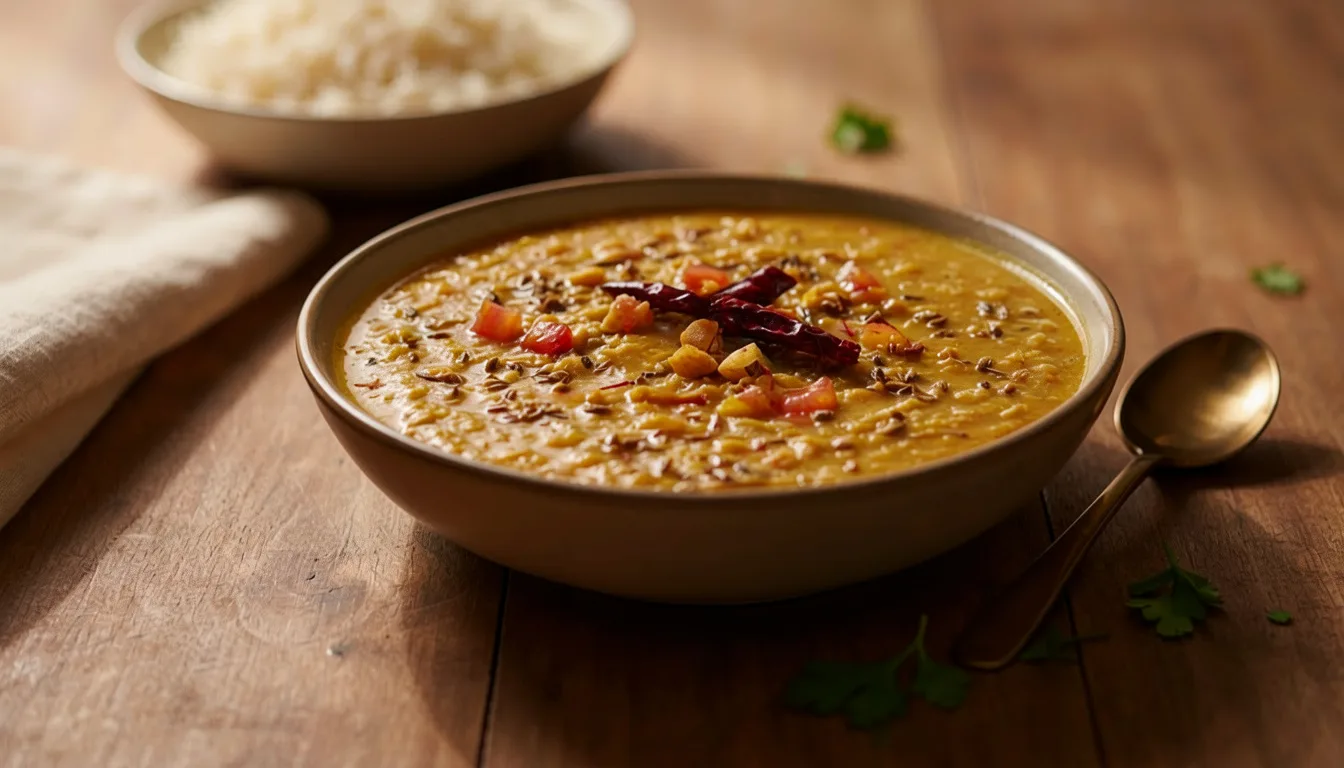 Saffron Dal Tadka Recipe