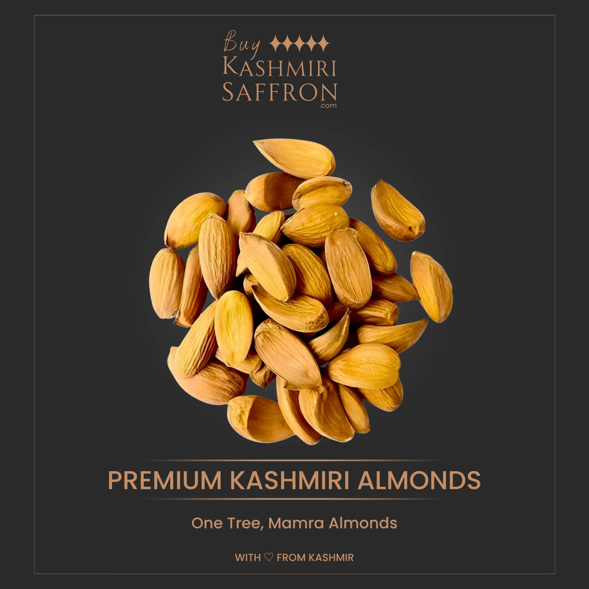 Premium Kashmiri Almond 500gm