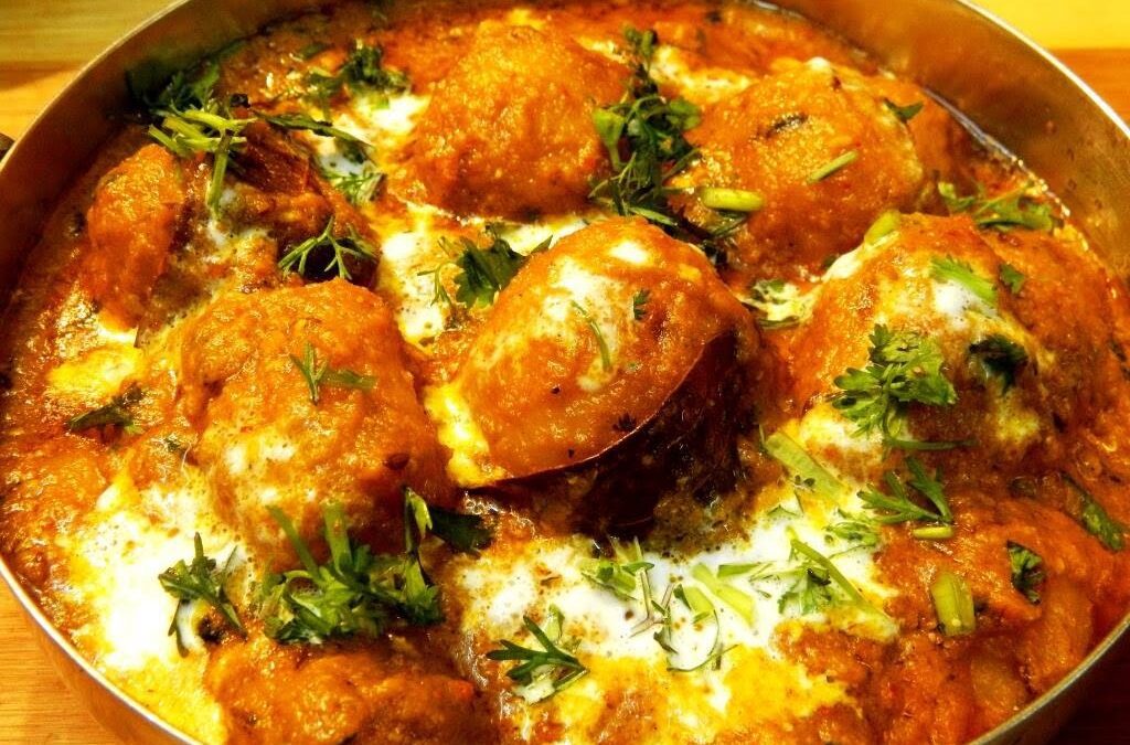 Kashmiri Dum Aloo with Saffron: Baby Potatoes in Spicy Gravy