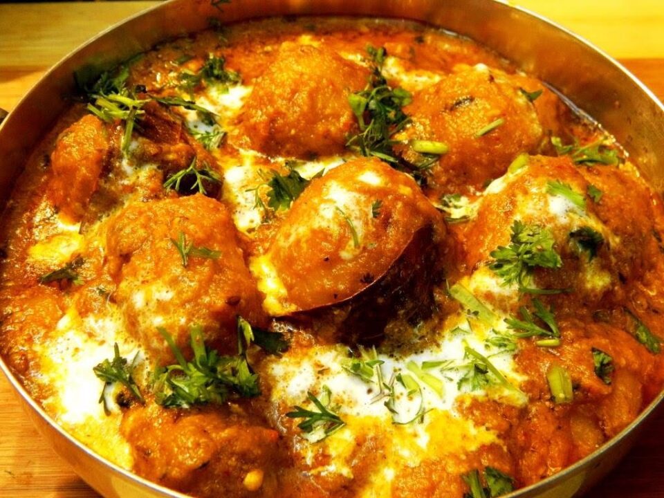 Kashmiri Dum Aloo with Saffron: Baby Potatoes in Spicy Gravy