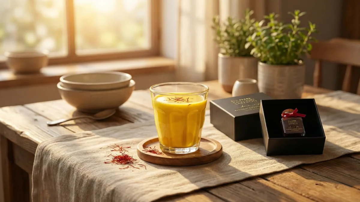 Best Time to Drink Saffron Milk
