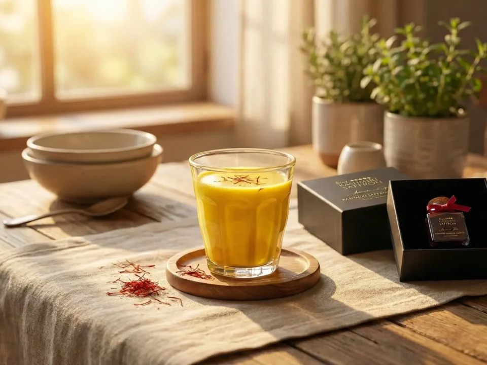 Best Time to Drink Saffron Milk