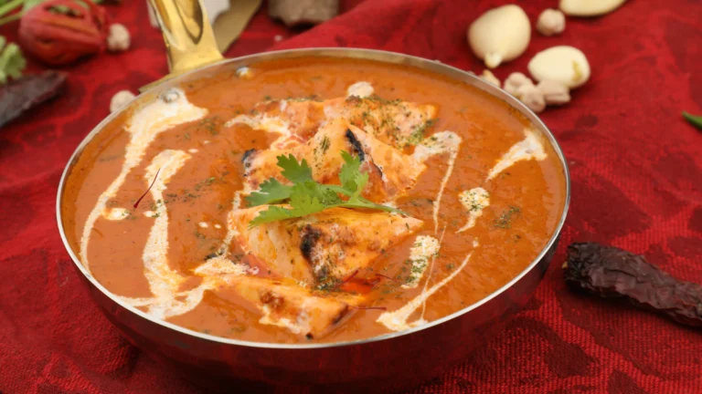 Saffron Paneer Butter Masala - Creamy Indian Curry with Kashmiri Saffron