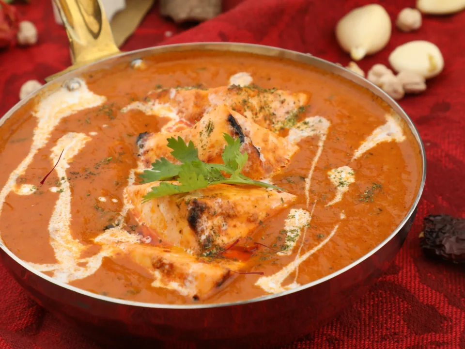 Saffron Paneer Butter Masala - Creamy Indian Curry with Kashmiri Saffron